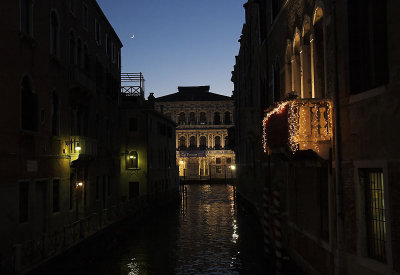 Venice at night