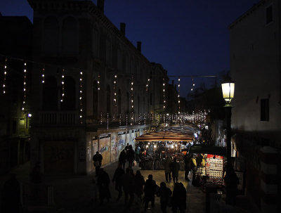 Venice at night