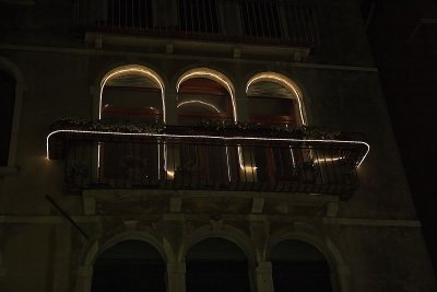 Venice at night