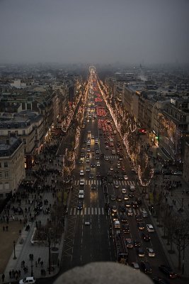 View of the Champs d'Elysses 1