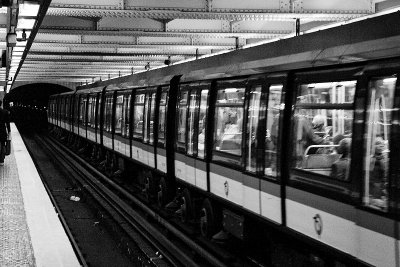 Riding the Paris Metro 01