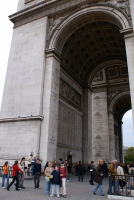 At the Arc deTriomphe 1