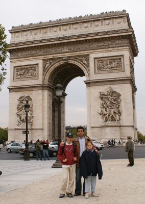 At the Arc deTriomphe 2