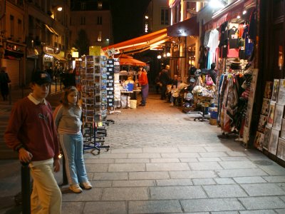 Latin Quarter at night - 2