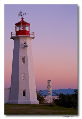 Lighthouse at Cape Mudge