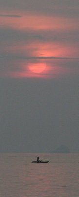 Railay Beach Sunset 6 - Kayaker.jpg