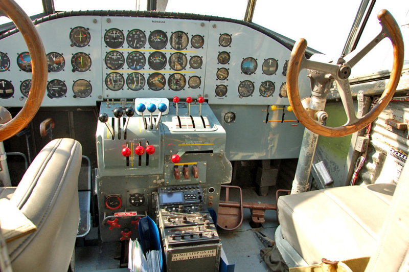 Junkers Ju-52 cockpit and instrumentation panel