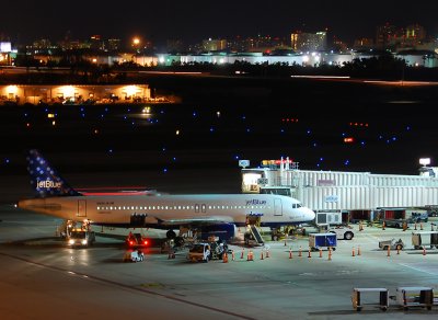 Preparation for midnight departure