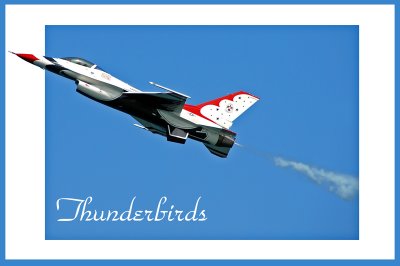 US Air Force Thunderbirds F-16C