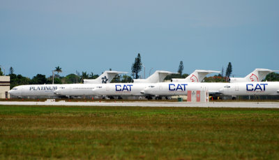 Platinum and CAT Boeing 727 s