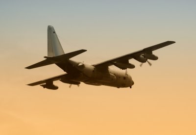C-130 Hercules in flying tanker version