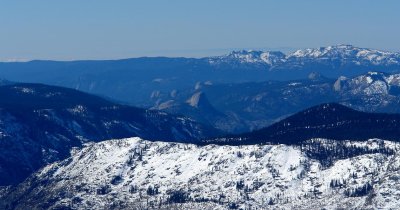 West View - domes of Yosemite