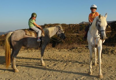 Horseback riding in Topanga Canyon - Los Angeles