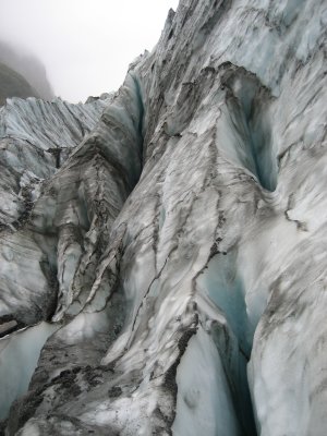 jagged ice, Franz Josef