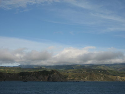 Ferry ride from North to South Island