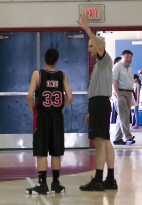 BUT REF, I DIDN'T EVEN TOUCH HIM