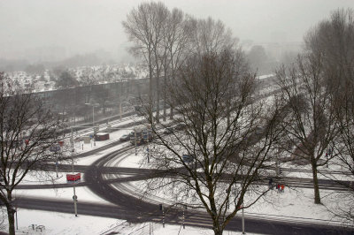 Snow 1 day in Febr. 2007