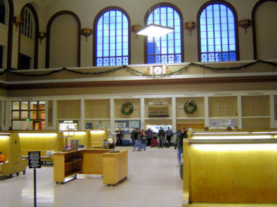inside Denver station
