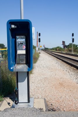 payphone at Mayfair station