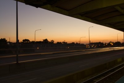 interstate from Montrose CTA station