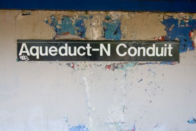 Aqueduct sign