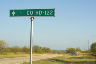 end of FM 2651, start of CR 122