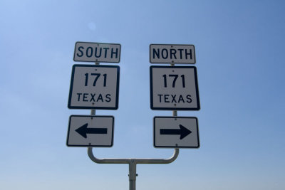 TX SH 171 signs