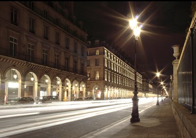 Rivoli street at Paris