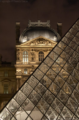 Le Louvres Museum and Pyramid