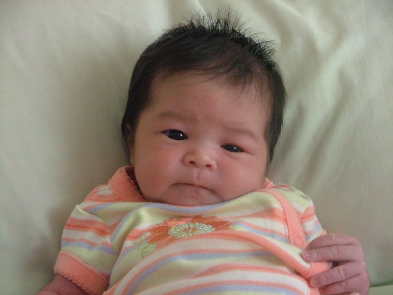 Grand-daughter Sheldyn Makana....one week old