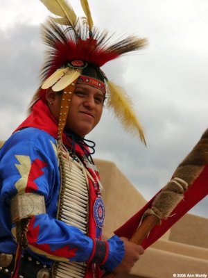 Waiting for Grand Entry