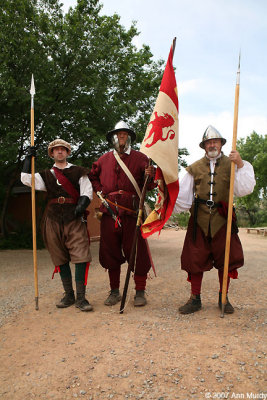 Three soldiers
