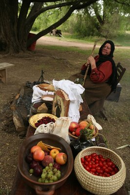 Preparing food