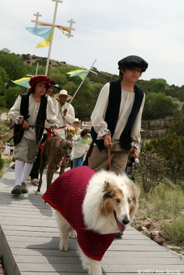 Coming up the hill