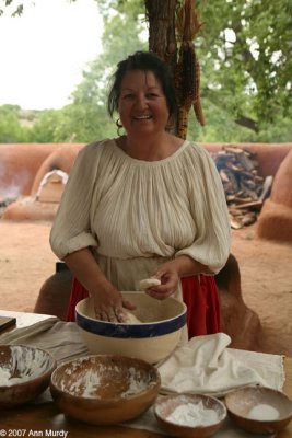 Preparing dough