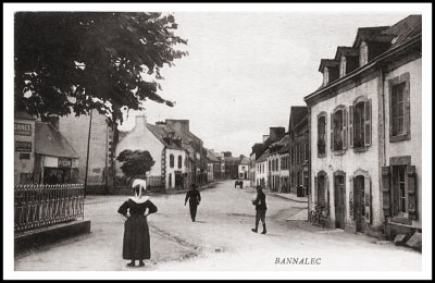 Bannalec, middle of the world