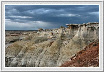In the afternoon, Bisti Badland