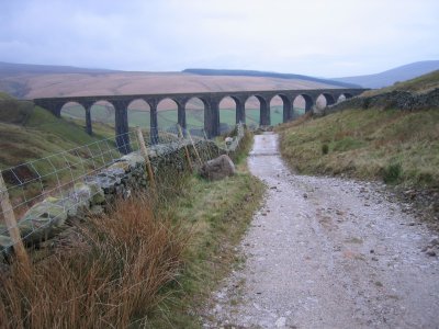 One of several viaducts built in the late 1800s for the Carlisle-Settle train