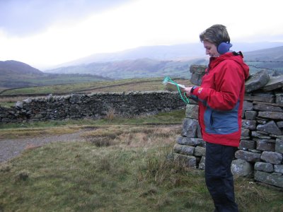 One of the many times we pulled out the ordinance survey and said where are we?