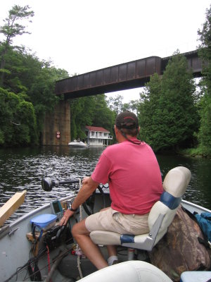 Return from Indian Lake to Chaffey's Locks - End of Day 1
