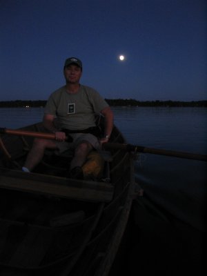 Eric and rising moon