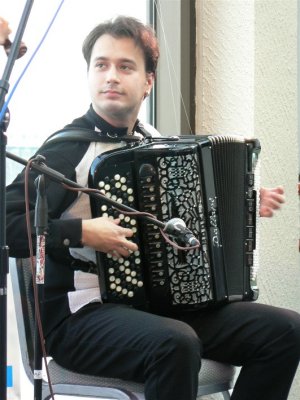 with Zivorad Nikolic on Accordian