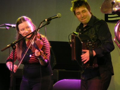 with John Spiers, one of her Ratcatchers