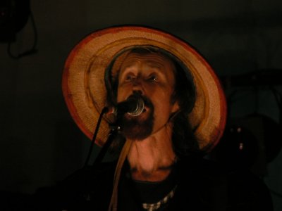 Main Stage compere Arthur Brown