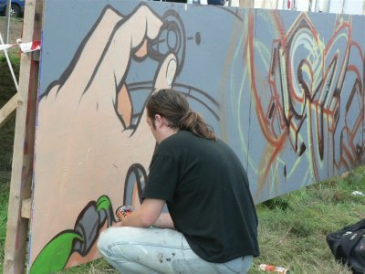 Grafitti artist