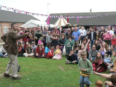 Playing to the crowd