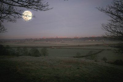Preston by moonlight