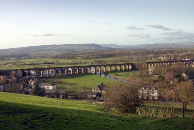 Viaduct over the River Calder, Whalley