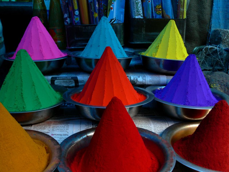 Mountains of color