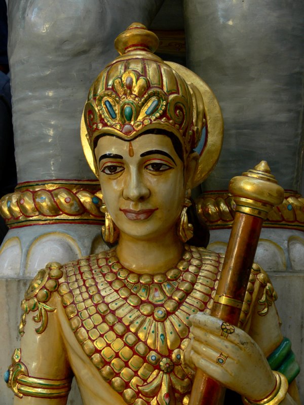 Statue in Jain temple on Malabar Hill